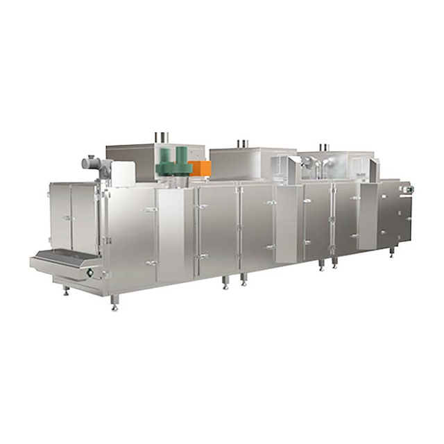 Secador de sección combinado/máquina secadora de alimentos automática CE